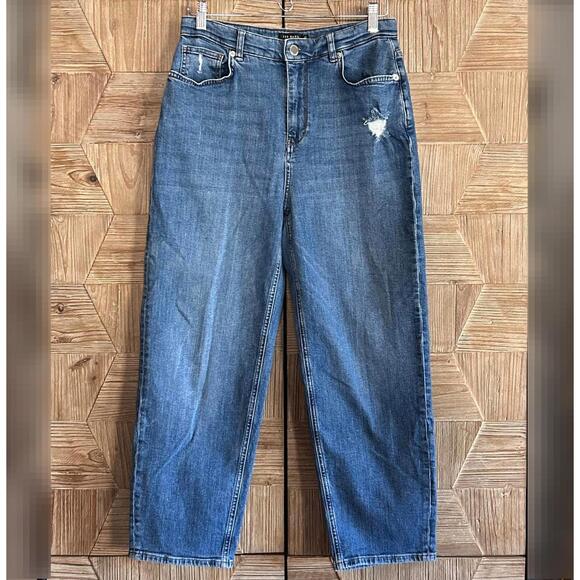 Ted Baker Denim - Ted Baker Womens Blue Denim Jeans Size 30 Relaxed Fit High Rise